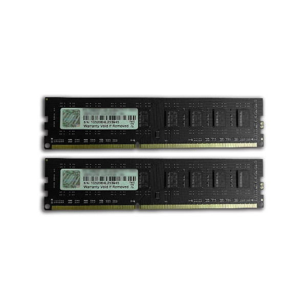 G.Skill F3-10600CL9D-4GBNS - 4 GB - 2 x 2 GB - DDR3 - 1333 MHz - 240-pin DIMM