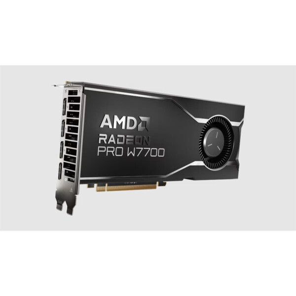 AMD RADEON PRO W7700 16GB RETAIL PCIE 4.0 4xDP2.1 16GB GDDR6 - PCI-Express - 16.384 MB