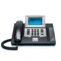 Auerswald COMfortel 2600 - Analoges Telefon - Freisprecheinrichtung - 1600 Eintragungen - Anrufer-Identifikation - Schwarz