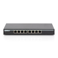 DIGITUS 8-Port Gigabit PoE Switch, Unmanaged