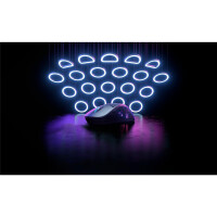 Cherry Xtrfy M4 RGB - Optisch - RF Wireless - 19000 DPI - 1 ms - Schwarz