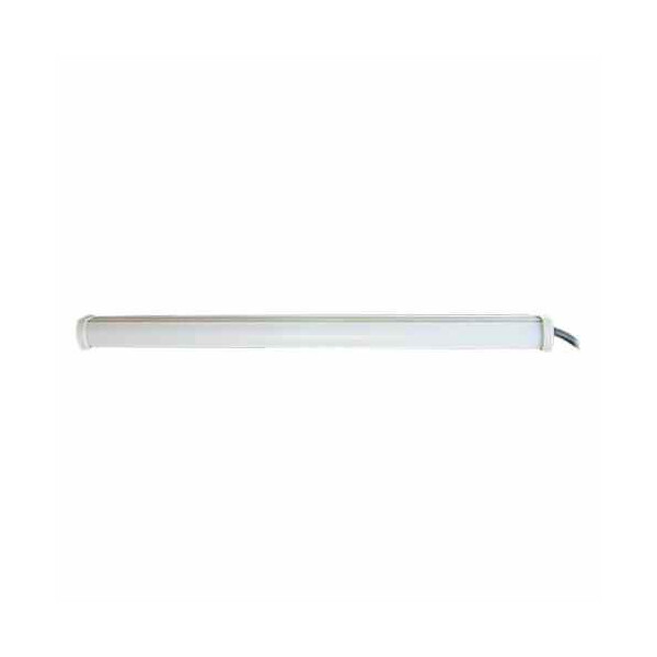 Intellinet LED-Leuchte für 19"-Schränke - LED-Licht zur horizontalen oder vertikalen Montage - 11 W - 1,8 m Stromkabel - Aluminium - LED-Systemleuchte - Weiß - Aluminium - 1,8 m - IP20 - CE