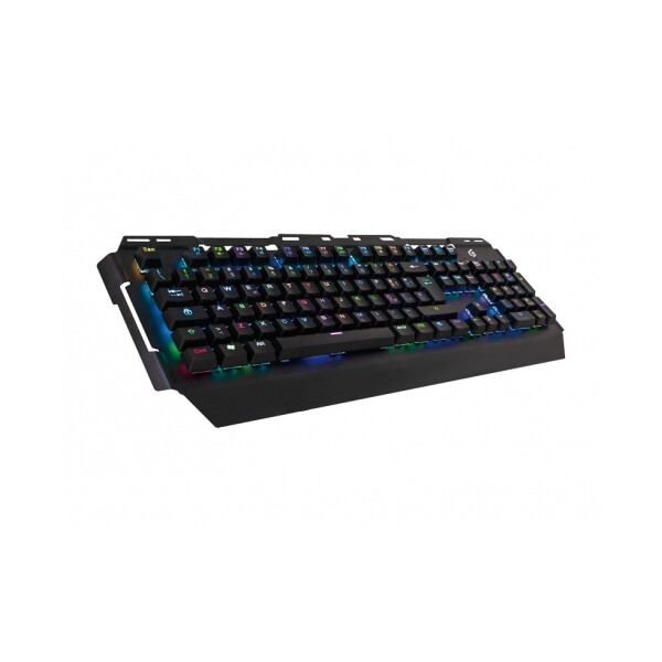 Conceptronic KRONIC - Volle Größe (100%) - USB - Mechanischer Switch - QWERTY - RGB-LED - Schwarz