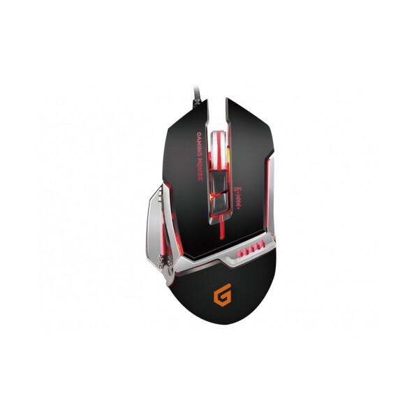 Conceptronic DJEBBEL 8 - Optisch - USB Typ-A - 4000 DPI - 1 ms - Schwarz - Silber