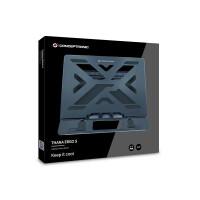 Conceptronic ERGO Laptop Cooling Stand - Notebook-Ständer - Schwarz - 39,6 cm (15.6 Zoll) - 50 kg - 258 mm - 302 mm
