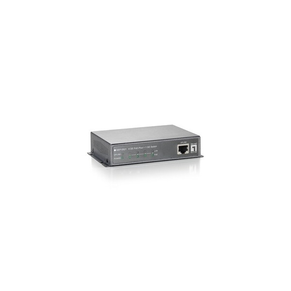 LevelOne GEP-0521 - Unmanaged - Gigabit Ethernet (10/100/1000) - Vollduplex - Power over Ethernet (PoE)