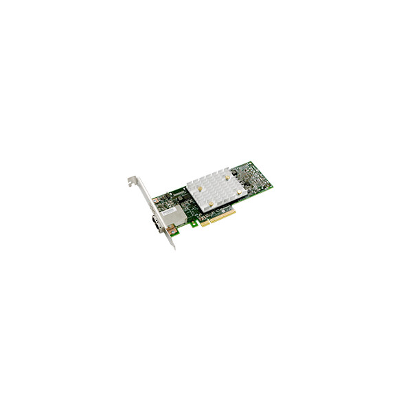 Microchip Technology HBA 1100-8e - PCIe - Mini-SAS HD - Niedriges Profil - PCIe 3.0 - 1380000 h - CE - FCC - UL - C-tick - VCCI - KCC - CNS