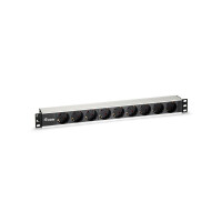 Equip 333292 - 1U - Horizontal - Aluminium - Schwarz -...