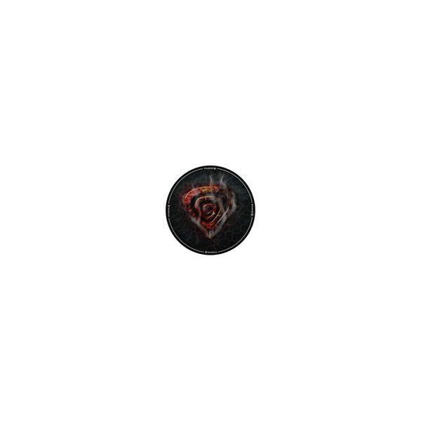 natec Bodenschutzmatte Tellur 400"Round Lava" 1.0m