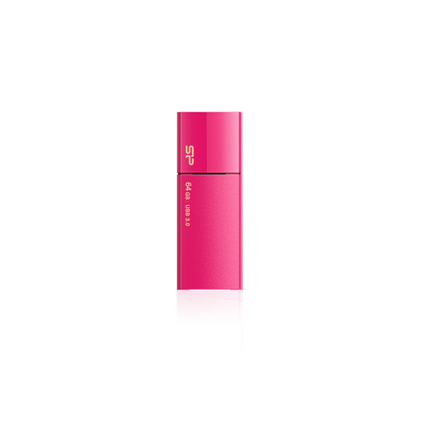 Silicon Power Blaze B05 64GB - 64 GB - USB Typ-A - 3.2 Gen 1 (3.1 Gen 1) - Dia - 9,2 g - Pink