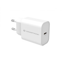 Conceptronic ALTHEA07W 1-Port 20W USB-C PD-Ladeger&auml;t - Indoor - AC - 5 V - Wei&szlig;