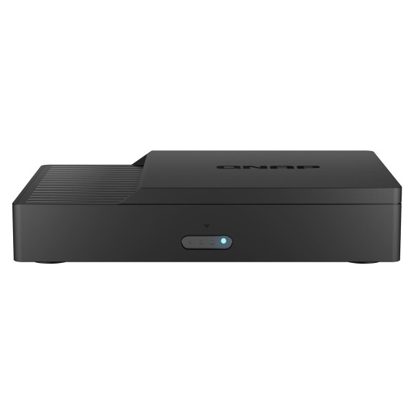 QNAP KoiBox-100W - Desktop - Schwarz - LAN - Status - Kensington - Intel - Intel® Celeron®