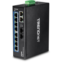 TRENDnet TI-G102 - Gigabit Ethernet (10/100/1000) - Vollduplex - Wandmontage