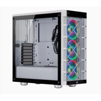 Corsair CC-9011189-WW - Midi Tower - PC - Wei&szlig; - ATX - micro ATX - Mini-ITX - Stahl - Geh&auml;rtetes Glas - 17 cm