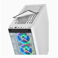 Corsair CC-9011189-WW - Midi Tower - PC - Weiß - ATX - micro ATX - Mini-ITX - Stahl - Gehärtetes Glas - 17 cm