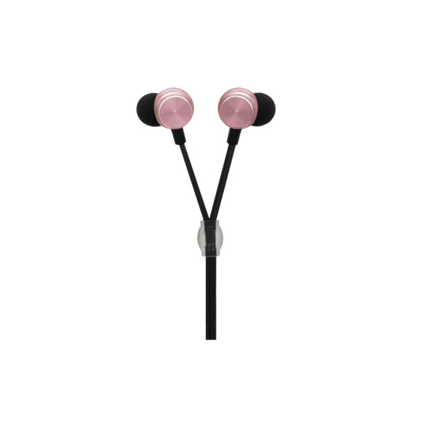 ACV In-Ear Stereo-Headset"Luxury" - rose Zipper-Style