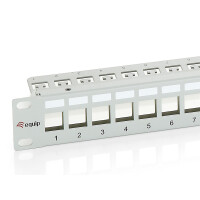 Equip 767124 - Cat6 - Grau - Rackeinbau - 1U - 44 mm -...