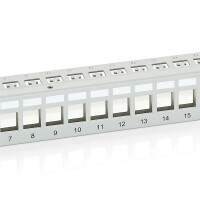 Equip 767124 - Cat6 - Grau - Rackeinbau - 1U - 44 mm - 483 mm