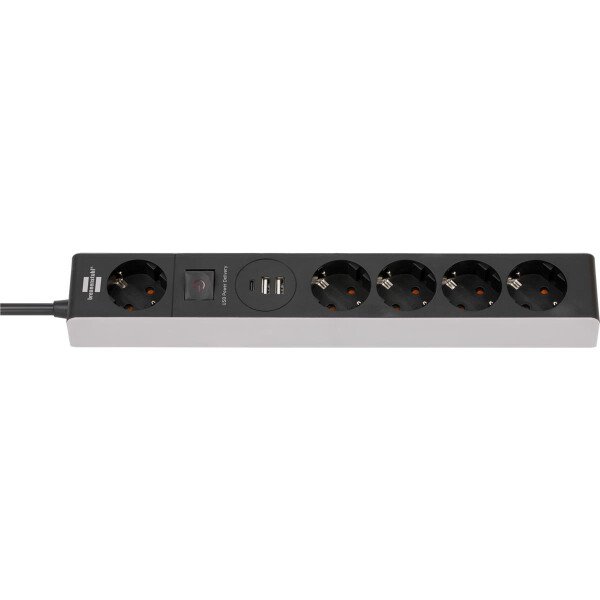 Brennenstuhl Steckdosenleiste 5f m. PD SDL PD 05 2xUSB 1xUSB C
