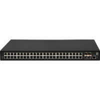 LevelOne Switch 48x GE GTL-5291 4x10GSFP+19" -...