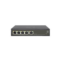 LevelOne Hilbert 5-Port Gigabit PoE Smart Lite Switch -...