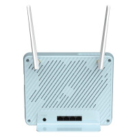 D-Link G415/E - Wi-Fi 6 (802.11ax) - Dual-Band (2,4 GHz/5 GHz) - Eingebauter Ethernet-Anschluss - 4G - Blau - Weiß - Tabletop-Router