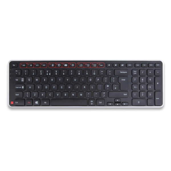 Contour Balance Tastatur wireless Us-Layout schwarz retail - Tastatur - QWERTY