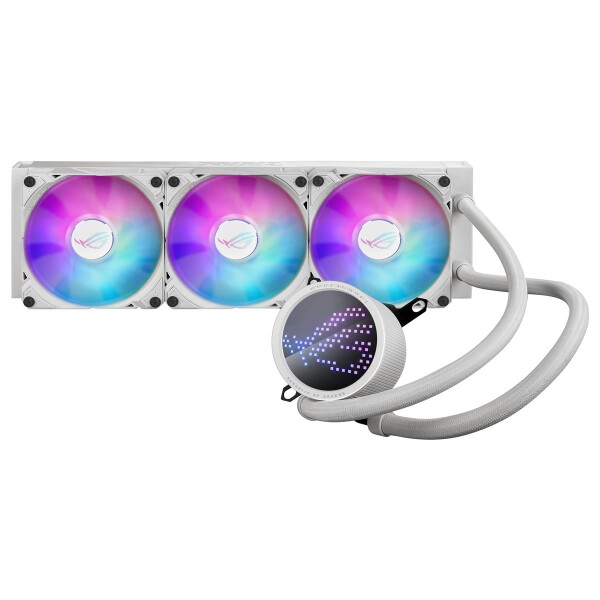 ASUS ROG Ryuo III 360 ARGB White Edition - Flüssigkeitskühlung - 12 cm - 2200 RPM - 36,45 dB - 70,07 cfm - Weiß