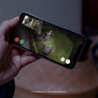 Ring Spotlight Cam Pro Battery - IP-Sicherheitskamera - Outdoor - Kabellos - Decke/Wand - Schwarz - Box