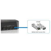 LevelOne 1.25G Multi-Mode SFP Transceiver (bis zu 550m) - Faseroptik - 1250 Mbit/s - SFP - LC - 50/125,62.5/125 &micro;m - SX