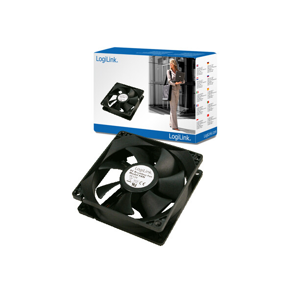 LogiLink PC case cooler - Ventilator - 31,3 dB
