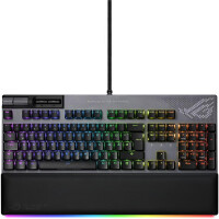 ASUS ROG Strix Flare II Animate - Volle Gr&ouml;&szlig;e (100%) - USB - Mechanischer Switch - QWERTZ - RGB-LED - Schwarz