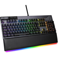 ASUS ROG Strix Flare II Animate - Volle Gr&ouml;&szlig;e (100%) - USB - Mechanischer Switch - QWERTZ - RGB-LED - Schwarz