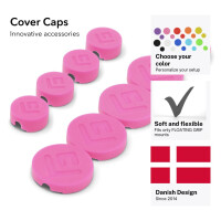 Floating Grip Wall Mount Covers Pink