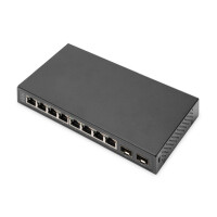 DIGITUS 8-Port Gigabit + 2 Gigabit SFP Ports