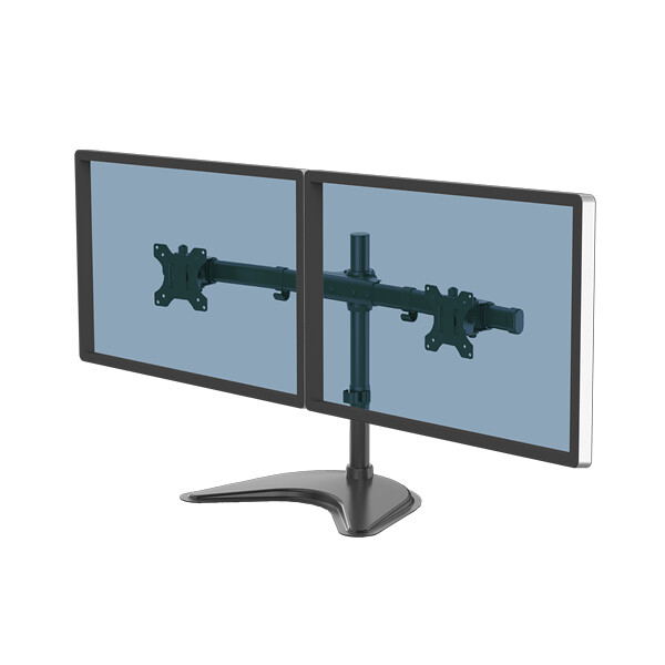 Fellowes 8043701 - Freistehend - 8 kg - 68,6 cm (27") - 100 x 100 mm - Höhenverstellung - Schwarz