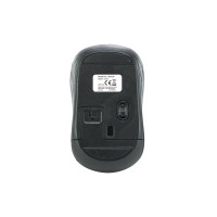 Equip Optische Mini Maus kabellos - Beidhändig - Optisch - RF Wireless - 1600 DPI - Grau