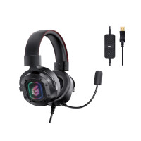 Conceptronic Headset USB 2.2m Kabel Mikro Lautreg. 7.1sound