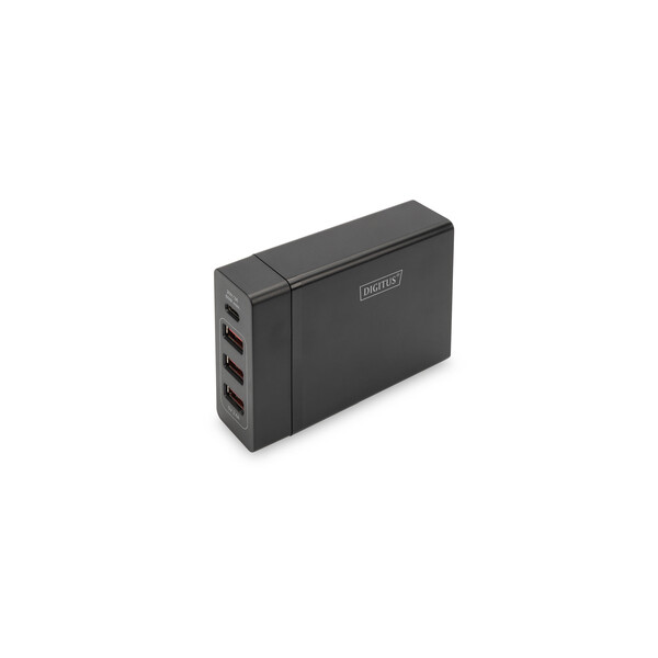 DIGITUS 4-Port Universal USB-Ladeadapter, USB Type-C