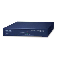 Planet VC-234 - Netzwerkbr&uuml;cke - Eingebauter Ethernet-Anschluss - Rack-Einbau - Blau
