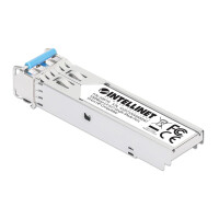 Intellinet Gigabit SFP Mini-GBIC Transceiver für LWL-Kabel 1000Base-LX LC Singlemode-Port 10 - Transceiver - Glasfaser (LWL)
