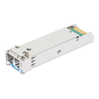 Intellinet Gigabit SFP Mini-GBIC Transceiver für LWL-Kabel 1000Base-LX LC Singlemode-Port 10 - Transceiver - Glasfaser (LWL)
