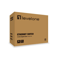 LevelOne 16-Port Gigabit Switch - Gigabit Ethernet (10/100/1000) - Vollduplex - Rack-Einbau