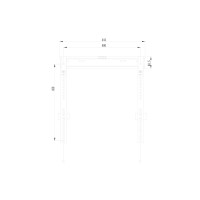 Equip 650363 - 55 kg - 81,3 cm (32 Zoll) - 139,7 cm (55 Zoll) - 200 x 200 mm - 400 x 400 mm