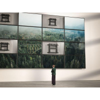 Equip 45"-70" Pop-Out-Videowandhalterung - 70 kg - 114,3 cm (45 Zoll) - 177,8 cm (70 Zoll) - 600 x 400 mm - Schwarz