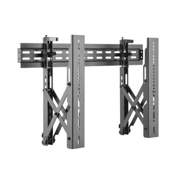 Equip 37"-70" Pop-Out-Videowandhalterung - 45 kg - 94 cm (37 Zoll) - 177,8 cm (70 Zoll) - 200 x 200 mm - 600 x 400 mm - Schwarz