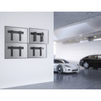 Equip 37"-70" Pop-Out-Videowandhalterung - 45 kg - 94 cm (37 Zoll) - 177,8 cm (70 Zoll) - 200 x 200 mm - 600 x 400 mm - Schwarz