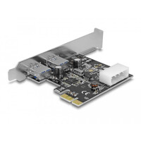 Delock PCI Express Card - 2x USB 3.0 - USB-Adapter - USB...