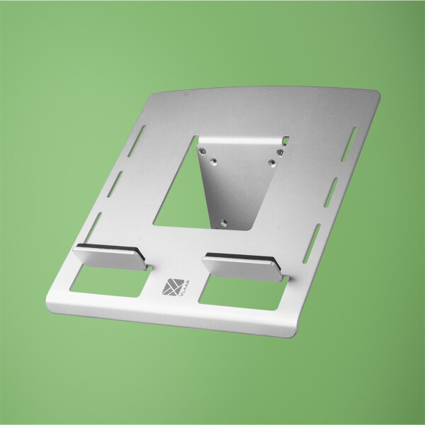 R-Go Morelia Laptopständer - Tabletteständer - silver - Silber - Aluminium - 25,4 cm (10") - 68,6 cm (27") - 10 kg - 75 x 75,100 x 100 mm