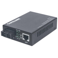 Intellinet Fast Ethernet Single Mode Medienkonverter -...